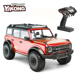 Electricrc Car Yikong YK4083 18 4083 4WD RC Crawler Climbing Remote Control Model Electric Offroad Fordon Vuxen Barn Toy 231118