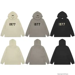 Designer tröjor mode casual klädhoodies korrigera version Terry Vtmfogs dubbel tråd ess 1977 broderad stickad pullover tröja män kvinnor i au