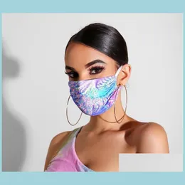 Designer masker cheetah djur blommig tryck ansiktsmask för adts tonåring bekväm kamouflage skyddande er återanvändbar tvättbar hushållare en dhazw