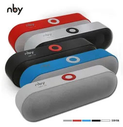 Yeni Varış NBY18 Mini Bluetooth Hoparlör Taşınabilir Kablosuz Hoparlör Ses Sistemi 3D Stereo Müzik Surround Destek Bluetooth TF AUX9079410