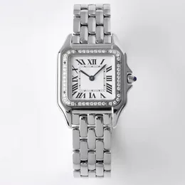 orologio da donna di moda quadrato romano di lusso orologi di design da uomo di alta qualità 22mm 39mm zaffiro impermeabile paio di orologi Orologio in acciaio inossidabile regalo di festa con scatola