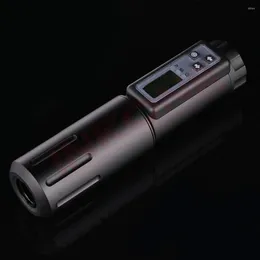 Tatuaż maszyna bezprzewodowa bateria Pen obrotowa z wyświetlaczem LED z wyświetlaczem LED