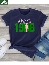 Camiseta feminina engraçada aka j15 im So 1908 Fundadores Dia T Clothing algodão Retro moda tee unissex Top casual 230419