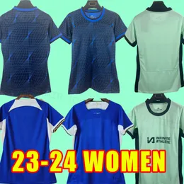 Mulheres 2023 CFC camisas de futebol STERLING KOULIBALY ZIYECH PULISIC MOUNT KANTE HAVERTZ WERNER ABRAHAM CHILWELL GIROUD 2023 SAUL 23 24 casa fora terceira garota