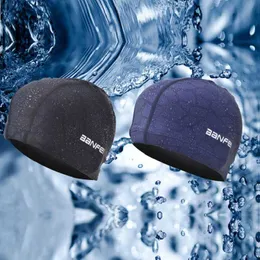 Yüzme Kapakları Erkekler Profesyonel Yüzme Kapakları Saf Renk Yüzme Şapkası Havuzu Giyim Koruma Kulakları Dayanıklılık Erkekler Banyo Kapakları Erkekler İçin Yüzme Kapakları P230418
