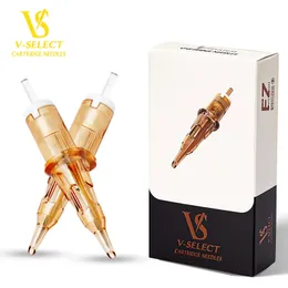 إبر الوشم ez v s-select tattoo خرطوشة الإبر #10 0.30mm bugpin round liner لآلة الوشم خروج الخروج قبضة 20 pcs/box 231118