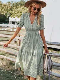 Abito In Maglia Da Donna Taglie Forti – Maniche A Lanterna, Scollo Rotondo, Midi A Trapezio Invernale Con Tasche – Elegante E Morbido