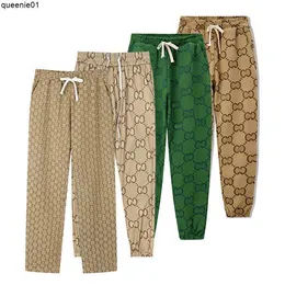 Projektanci Męskie spodnie luksusowa jakość klasyczna litera spodni wolny ruch na świeżym powietrzu High Street Fashion Man Joggers Runnin