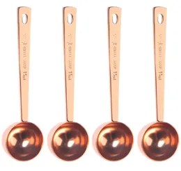 Spoons Yzurbu Coffee Measuring Scoop Stainless Steel 1 Tablespoon Spoon Rose Gold amNqv9849600