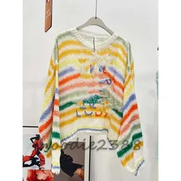 Sudadera Fashion Clothirts Flower Flower Printed Long Sleeve Women's Tweater Park للنساء
