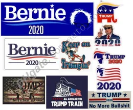 Nieuwe Trump 2020 Train Bernie Car Stickers Locomotive Keep en Bear Arms Trein raamstickers Home Living Room Decor Wall Stickers43028977