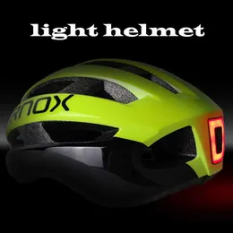 Capacetes de ciclismo Rnox Ultralight Men's Bicycle Helmet com Capacete de bicicleta de estrada MTB de carregamento USB leve para fêmeas de bicicleta de corrida para adultos P230419