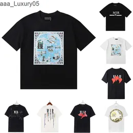 AM 2023 Designer Mens T shirts Womens Printed Fashion Man T-shirt Casual Tees Short Sleeve Luxury Hip Hop Streetwear Tshirts Size S-XL amirlies amis amiiri UTXZ