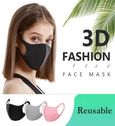 4 색 패션 방지 가능한 마스크 성인 페이스 마스크 코 보호면 마스크 해독제 마스크 먼지 증거 아이 마스크 마스