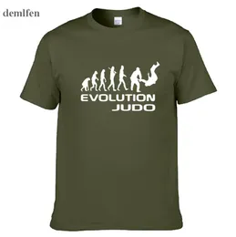 Herren T-Shirts Summer Evolution Of Judo T-Shirt Lustige Erwachsene Männer Baumwolle Oneck Kurzarm T-Shirts T-Shirts Tops 230419