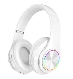 Casques Gamer Casque Bluetooth Surround Son Stéréo Sans Fil Écouteur USB Avec Microphone Lumière Colorée PC Ordinateur Portable Casque 4861098