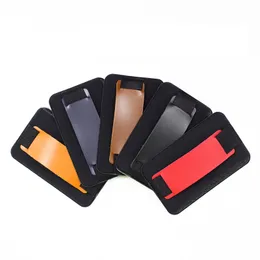 Adhesive Phone Grip Card Holder with Phone Stand Secure Stick on Wallet Pouch Flap