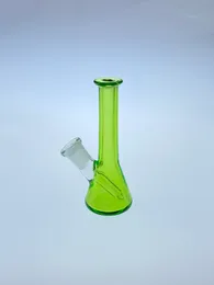 Glas-Shisha Schöne recycelte grüne Bong-Pfeife 14 mm Kopf direkt ab Werk Preiszugeständnisse