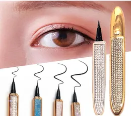 Eyeliner Seldhezyjny klej ołówkowy magnetyczny do fałszywych rzęs Wodoodporny płynny brązowy podkładka oka makijaż kosmetyki 5791341