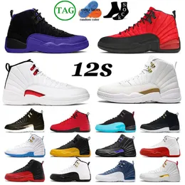 12s Ovo White Basketball Zapatos Jumpman Men 12 Retros Black Twist Utility Golf Golf Floral Hyper Royal Playoffs Royalty Stealth The Master Trainers Sneakers