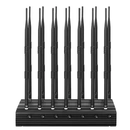 Alta qualidade 14 antenas desktop jam mer escudos wifi gps locack uhf/vhf rf315mhz 433mhz 868mhz cdma dcs gsm 2g 3g 4g 5g sinais