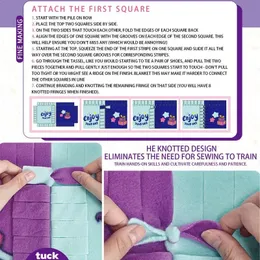 Tie blanket directions shop
