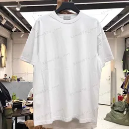 Men's T-Shirts 240goversize Amy khaki thick n cotton solid color t-shirt T230419