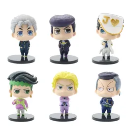 Blind box Japan Anime no Kimyou na Bouken Joutarou Yoshikage Jousuke Rohan Okuyasu Kouichi 8cm figures cake decoration car ornament 230418