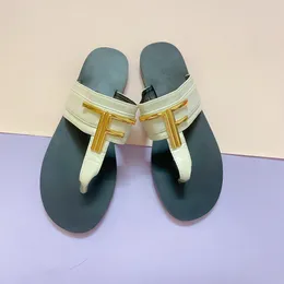 Terlik Klasikler Tom-Fords Sandals Tasarımcı Terlik Slaytlar Çiçek Brokar Dişli Dipleri Flip Flops Erkek Kadın Çizgili Plaj Nedensel Slipper J230525