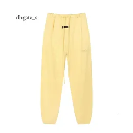 dhgate Essentials pantaloni della tuta da donna 1977 Pantaloni sportivi rilassati in pile Pantaloni da jogging Pantaloni Tasche con cuciture laterali Pantaloni firmati Hip Hop con stampa di lettere ESS Oversize