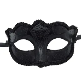 Шапочка шапочка/кепки для черепа Сексуальные дамы маскарада бальная маска для вечеринки для глаз кружево черное карнавальное платье декор костюмы/череп