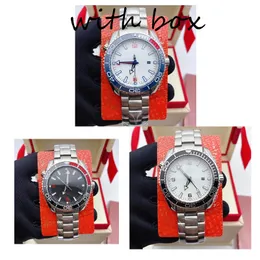 007 orologio Designer Orologio da uomo di lusso Bracciale in acciaio inossidabile da 44 mm Zaffiro luminoso di alta qualità Montres Relojes de alta calidad Orologio di lusso