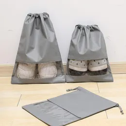 Bolsas de armazenamento Sapatos portáteis Bolsa de traje de travessia impermeabilizada esportes de viagem não tecidos Organizador de tecidos Roupos