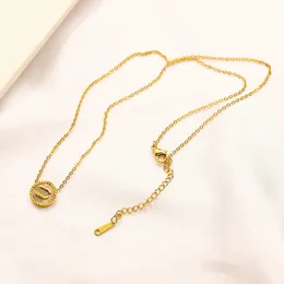 Chanells Designer de moda Colar Jóias Jóias de Jóias Golden Chain Chain Colar para mulheres Colares de jóias Casamento 34 S S 283