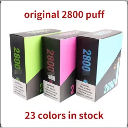 Oryginalne QST Puff Flex 2800 Puffs Dostęp Eftarettes Vape Urządzenie Starter Zestaw startowy 850 mAh 8 ml wstępnie wypełniona podsumowanie penu autentyczne hurtowe