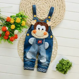 Overalls IENENS Kleinkind Kleinkind Latzhose Junge Lange Hosen Denim Overalls Kinder Baby Jeans Overall Herbsthose 230419