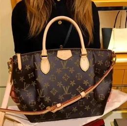 7A Gerçek Deri Kadınlar Tote Messenger Çantası Klasik Luxurys Tasarımcıları Moda Kadınlar Cüzdan Omuz Çantaları Lady Totes Çanta Omuzları Büyük Boy ve Küçük