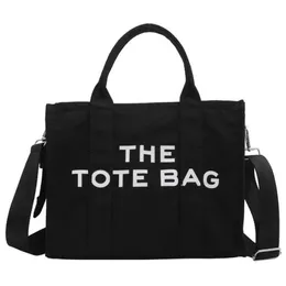 Marc Designer Bag Tote Women Casual Large Capacity Handbag Fashion Beach Canvas Crossbody Bags Luxury Brand Shoulder Bag Wallet H02670
