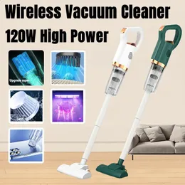 Andra hushållsorganisationer Wireless Handheld Vacuum Cleaner 8500Pa 120W kraftfull elektrisk sopare trådlös hembil Ta bort kvalster Damm 231118