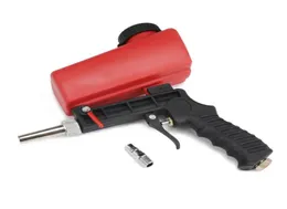 Portable Gravity Sandblasting Gun Miniature Pneumatic Sand Blasting DeviceAallaluminum Body Is Lightweight Handheld för Easy OPE7050531