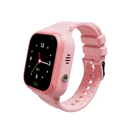 4G SIM CART GPS Smart Watch Watch Watch Telefone SOS Ligue para o monitor de volta com 400mA Big Battery Video Call Children WatchPhone