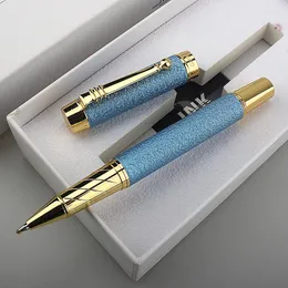 Metallo di alta qualità di lusso 0,7 mm penna a sfera penna a sfera scrittura di affari firma penne a sfera materiale scolastico per ufficio 03773