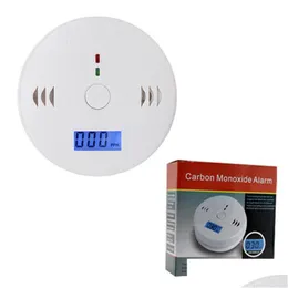 Part Favor Co Carbon Monoxide Alarm Sensor Monitor Detector Tester för hemsäkerhetsövervakning Drop Delivery Garden Fest Dhgarden Dhnzr