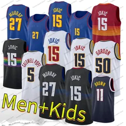 Aaron Gordon Porter Jr. Basketballtrikot Zeke Nnaji Justin Holiday DeAndre Jalen Pickett Peyton Watson Custom Herren Kinder Peyton Watson 15 27 0 1 50 6 22