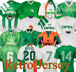 2002 1994 Lreland retro futbol formaları Top 1990 1992 1996 1997 Home Classic Vintage İrlandalı McGrath Duff Keane Staunton Houghton Mcateer Futbol Gömlek