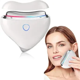 Dispositivi per la cura del viso Gua Sha elettrico 4 in 1 Massaggiatore antietà multifunzione Lift Sculpting Strumento di serraggio Doppio mento Cura della pelle 231118