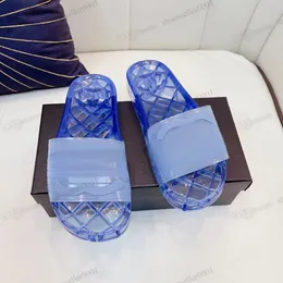 Chanel clear jelly sandals 2019 best sale