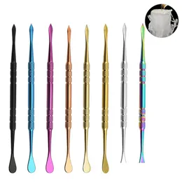 Cleaning Brushes Stainless Steel Hookah Water Pipes Pipe Spoon Herb Smoking Accessories Candle Carving Tools Drop Delivery H Dhgarden Dhcnh