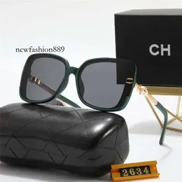mit Box Mode Sonnenbrillen für Damen Designer Herren Perlenmodell Brillen Spezielle UV 400 Schutzbuchstaben Big Leg Double Beam Frame Outdoor Design