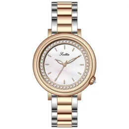 기타 시계 패션 브레이슬릿 여성 럭셔리 시계 최고의 브랜드 레이디스 시계 스테인리스 스틸 고급 오리지널 손목 시계 231118